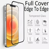 IPHONE 12/12 PRO 5D EGDGE TO EDGE TEMPERED GLASS SCREEN PROTECTOR