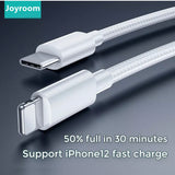 JOYROOM 2.4A PD Type-C to Lightning Charging Cable