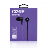 CORE 3.5mm Aux Earbuds Black