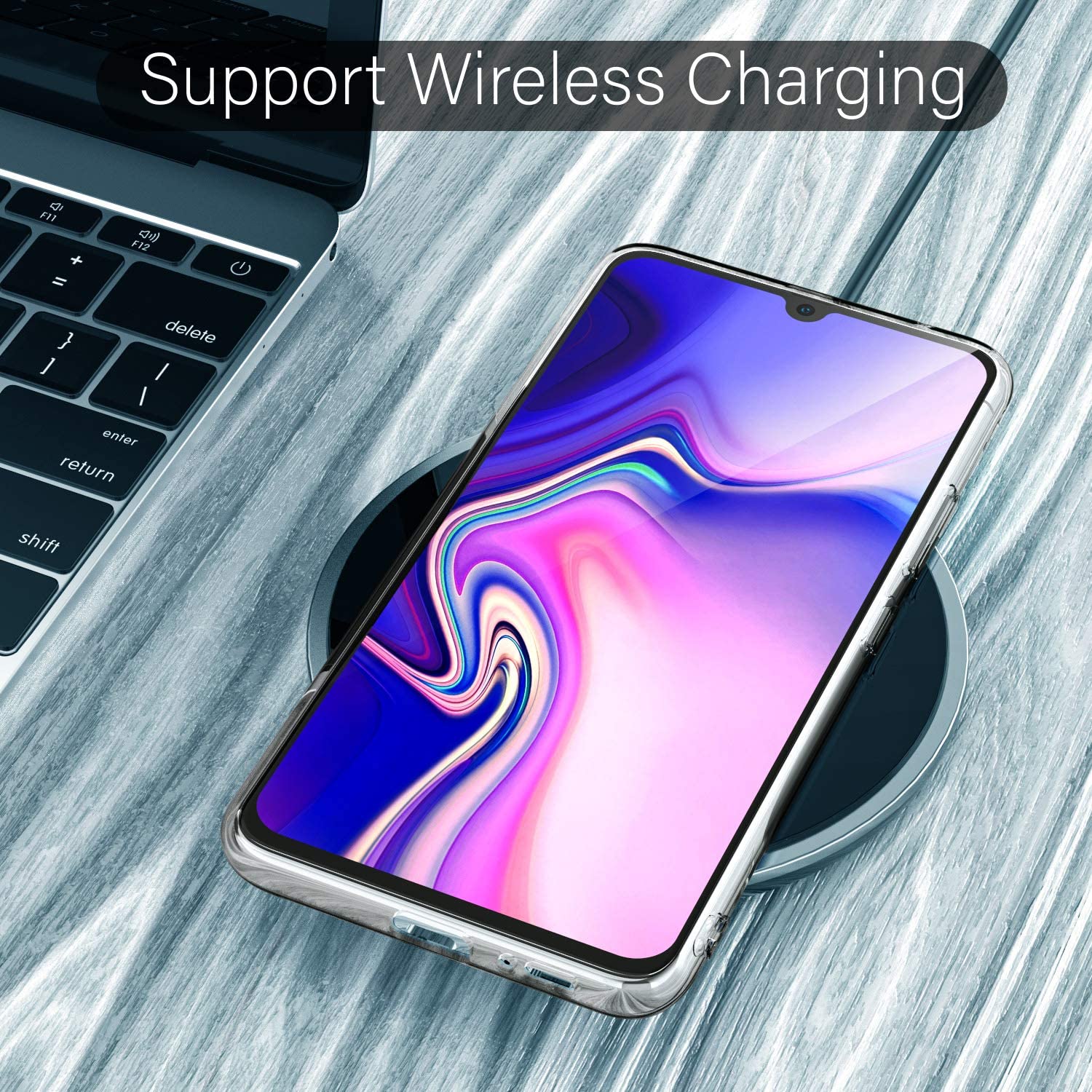 Case Samsung A10 Support Wireless Charging Charging Station Galaxy