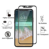 IPHONE XS MAX 5D EGDGE TO EDGE TEMPERED GLASS SCREEN PROTECTOR