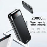 Baseus PD Fast Charging 20,000 MAH Power Bank Black