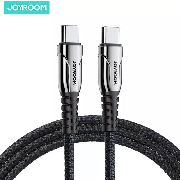 Joyroom Braided Type C To Type C Fast Charging Data Sync Cable