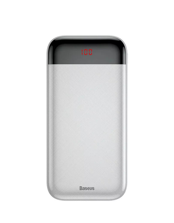 Baseus PD Fast Charging 20,000 MAH Power Bank White