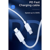 JOYROOM 2.4A PD Type-C to Lightning Charging Cable